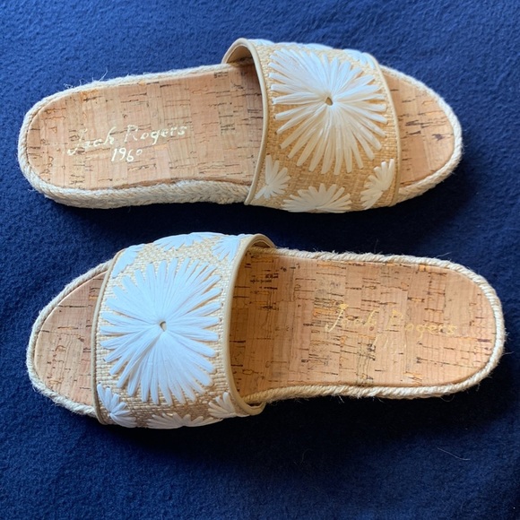 New in Box Jack Rogers Bettina espadrille slides 6.5 - Picture 6 of 9